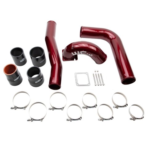 Wehrli 03-07 Dodge 5.9L Cummins High Flow Intake Bundle Kit - Candy Red