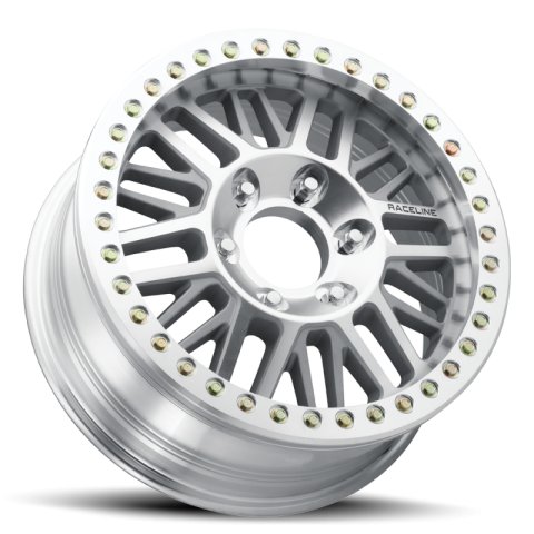 Raceline RT951M Ryno Machined 20x8.5in / 8x16.5.1 BP/-6mm Offset/130.81mm Bore - Machined Beadlock