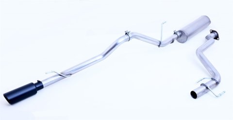 Gibson 24-25 Toyota Tacoma 2.4L Double Cab Short Bed Blk Elite Cat-Back Single Exhaust