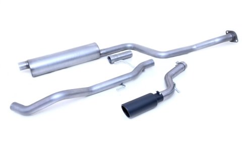 Gibson 24-25 Toyota Tacoma 2.4L Double Cab Black Elite Cat-Back Single Exhaust