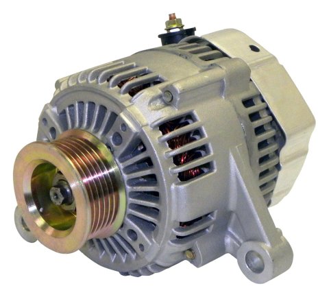 Crown Automotive Alternators for 2000 WRANGLER - 56041565AA Alternator, Nippondenso Case Style, 12 V, 117 amps, Internal Regulator, Serpentine Pulley, Jeep, 4.0L, Each