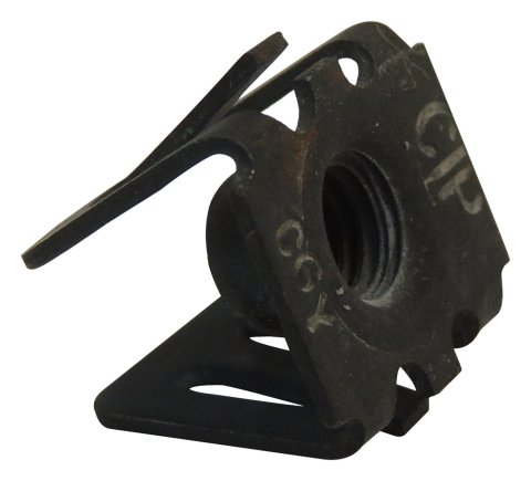 Crown Automotive Fasteners 6505223AA Nut Spring, Left or Right, Varies w/ Application, Black, Metal, Use Existing Hardware