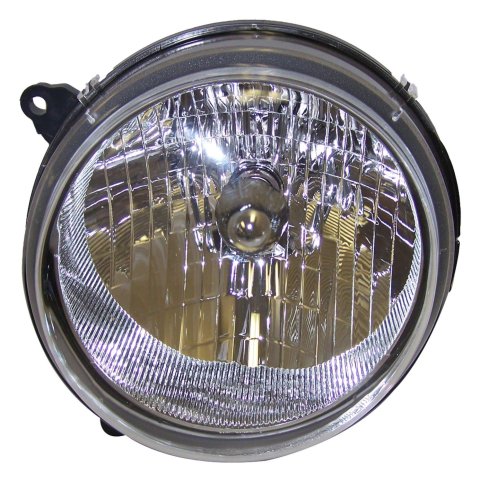Crown Automotive Headlight Assemblies 55155809AA Assembly, Driver Side, OEM Style, Clear Lens, Jeep, Each