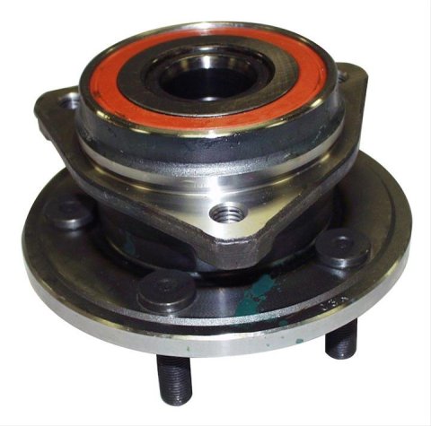 Crown Automotive Wheel Bearing and Hub Assemblies for 1999-2001 CHEROKEE, 1999-2006 WRANGLER - 53007449AC Assembly, Front, Steel, Natural, Jeep, Each