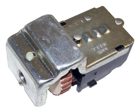 Crown Automotive Headlight Switches J3671981 Switch, Steel/Plastic, Natural, AMC, Chrysler, Dodge, Plymouth, Each