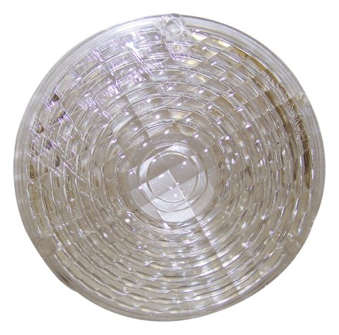 Crown Automotive Parking Lamp Lenses for 1969-1976 CJ5, 1969-1975 CJ6, 1976 CJ7 - J0991402 Lens, Clear, Front, Jeep, Each