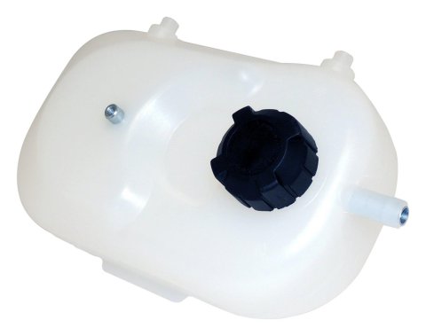 Crown Automotive Coolant Reservoirs for 1987-1990 CHEROKEE, COMANCHE - J0758977K Reservoir, Bolt-in, Plastic, White, Cap, Jeep, 4.0L, Kit