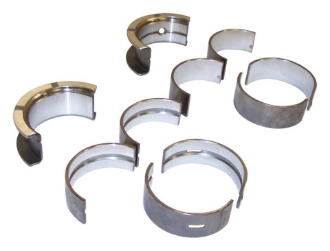 Crown Automotive Main Bearings for 1987-1990 CHEROKEE, COMANCHE, 1987 WAGONEER - 83507079K010 Bearings, 0.010 in. Crankshaft Undersize, Bi-metal, Jeep, 4.0L, Set