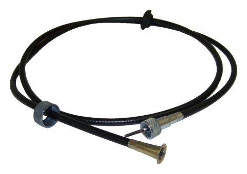 Crown Automotive Speedometer Cables J5751959 Cable, Female Threads, Black Plastic Jacket, 69.00 in. Cable Length, Jeep, Each