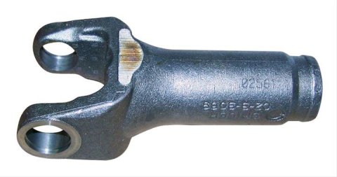 Crown Automotive Driveshaft Yokes for 2001-2004 GRAND CHEROKEE, 2000-2006 WRANGLER - 5016375AA Yoke, Transfer Case Location, 27-spline Inner, Steel, Front, New Process 231, New Process 247, Jeep, Each