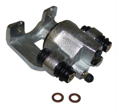Crown Automotive Brake Calipers for 1994-1998 GRAND CHEROKEE - 4762103 Caliper, Driver Side Rear, Cast Iron, Silver Powdercoated, Jeep, Each