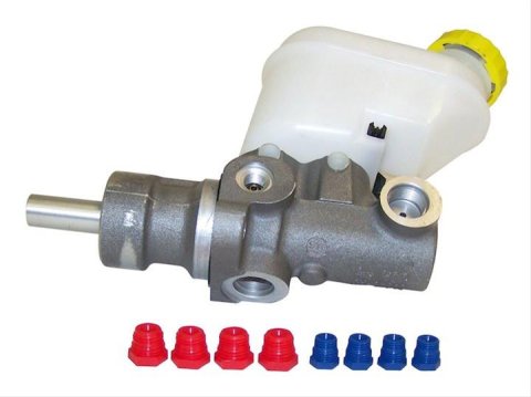Crown Automotive Brake Master Cylinders for 2001-2004 PT CRUISER - 5017973AA Cylinder, Dual Bowl Design, Aluminum, Natural, Chrysler, Each
