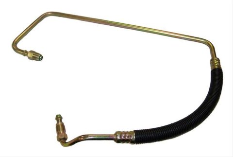 Crown Automotive Power Steering Hoses for 2001-2004 GRAND CHEROKEE - 5019708AD Hose, High-pressure, Steel/Rubber, Black, Jeep, Each