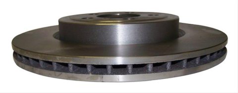 Crown Automotive Brake Rotors 4779197AD Rotors, Solid Surface, Steel, Natural, Front, Chrysler, Dodge, Each