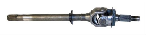 Crown Automotive Direct-Fit Axle Shaft Assemblies 4874303 Assembly, Front Inner and Outer, Driver Side, 27-spline, Steel, Dana 30, Jeep, Each