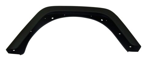Crown Automotive Fender Flares for 1997-2006 WRANGLER - 55175727-7 Flare, Driver Side Rear, ABS Plastic, Textured Black, 6.625 in. Flare Width, Jeep, Each