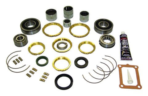 Crown Automotive Manual Transmission Master Overhaul Kits for 1989-1999 CHEROKEE, 1993 GRAND 1988-1997 WRANGLER - AX15-MASKIT Rebuild Kit, Bearings, Seals, Gaskets, Blocking Rings, AX-15, Jeep, Kit