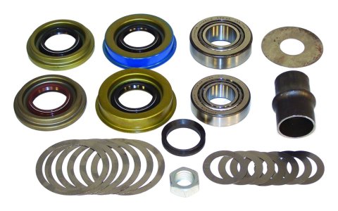 Crown Automotive Ring and Pinion Gear Installation Kits for 2001 CHEROKEE, 1993-1998 GRAND 1997-2006 WRANGLER - D30L-PBK Kit, 26-spline Pinion, Standard Rotation, Front, Dana 30, Jeep, Kit