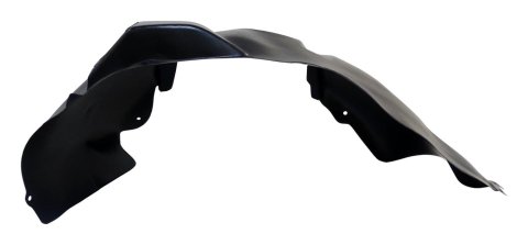 Crown Automotive Fender Liners for 2005-2007 GRAND CHEROKEE - 55156621AF Liner, Driver Side, Plastic, Black, Jeep, Each