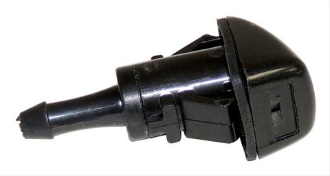 Crown Automotive Windshield Washer Nozzles 5116079AA Nozzle, Stock, Black, Chrysler, Dodge, Fiat, Each