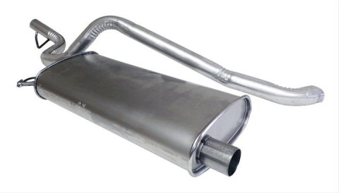 Crown Automotive Exhaust Kits for 1996 CHEROKEE - 52022039 Systems, Kits, Muffler-back, Single, Steel, Natural, Side Exit, Jeep, 4.0L, Kit