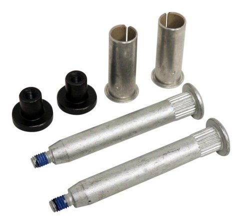Crown Automotive Door Hinge Repair Components 55395702K2 Pin & Bushing Kit for 2007-2018 Jeep JK Wrangler; For 2 Hinges