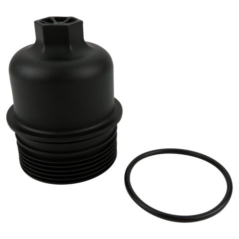 Crown Automotive Oil Filter Covers 68191350AA Cap Kit for 2014+ Jeep JK, JL, JT, WK, WL, WS, & KL w/ V6 Engine
