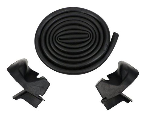 Crown Automotive Weatherstrip Seals, Individual Position 55052607K Windshield Frame to Hard Top Kit for 76-95 Jeep CJs, YJ w/ Hardtop