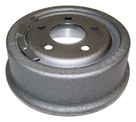 Crown Automotive Brake Drums 52005350 Drum, Rear, Cast Iron, Natural, 9.00 in. Diameter, Jeep, Each