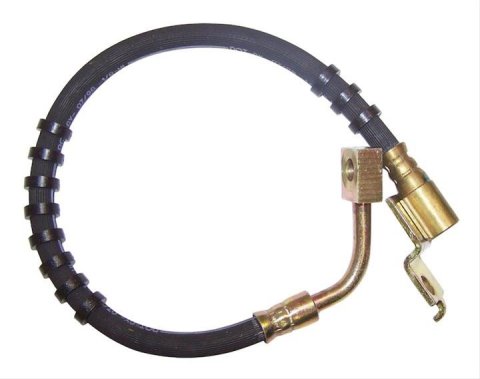 Crown Automotive Brake Hoses for 1984-1992 CHEROKEE - 52007587 Hose, Assembled, Rubber, 18.38 in. Length, Driver Side Front, Jeep, Each
