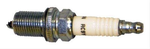Crown Automotive Spark Plugs 5269897 Plug, Copper Tip, Gasket Seat, 14mm Thread, 0.750 in. Reach, Resistor, Dodge, Jeep, Each