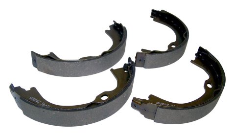 Crown Automotive Brake Shoes 68003589AA Shoes, Parking Position, Graphite Metallic, Dodge, Jeep, Set