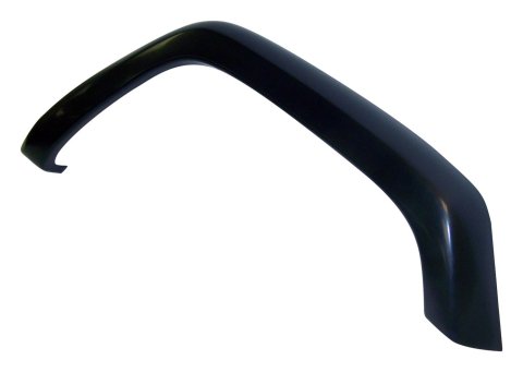 Crown Automotive Fender Flares 5FW70DX8AD Flare, Passenger Side Front, ABS Plastic, Gloss Black, 2.625 in. Flare Width, Jeep, Each