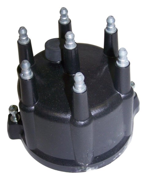 Crown Automotive Distributor Caps 56026702 Cap, HEI, Screw Down, Thermoplastic, Black, Dodge, 3.9L, Each