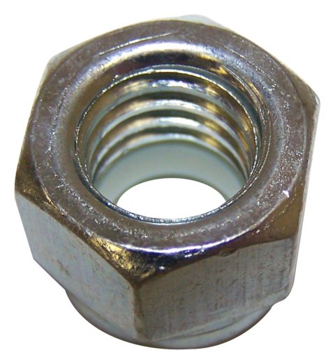 Crown Automotive Leaf Spring Shackle Nuts for 1976-1983 CJ5, 1976-1986 CJ7, 1981-1985 SCRAMBLER - G9416532 Lock Nut, Left or Right, Front or Rear, Silver, MetalHardware Included