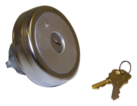 Crown Automotive Fuel Caps J5350828 Tank Cap, Locking, Non-vented, Steel, Natural, Jeep, Each