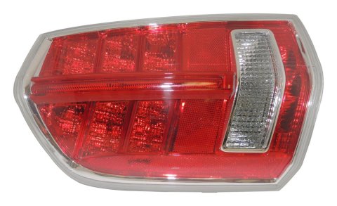 Crown Automotive Taillight Assemblies for 2011-2013 300 - 68042171AE Assembly, OEM Style Replacement, Incandescent, Chrome Housing, Driver Side, Chrysler, Each