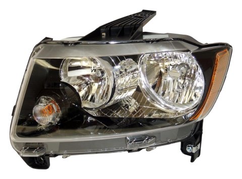 Crown Automotive Headlight Assemblies for 2011-2017 COMPASS - 68171215AB Assembly, Driver Side, OEM Style, Jeep, Each