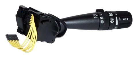 Crown Automotive Windshield Wiper Switches 68003215AD Switch, Steel/Plastic, Black, Chrysler, Dodge, Jeep, Each