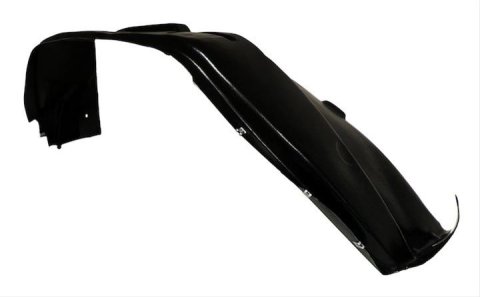 Crown Automotive Fender Liners 5182556AD Liner, Front Right, Plastic, Black, Jeep, Each