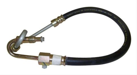 Crown Automotive Power Steering Hoses for 1991-1995 WRANGLER - 52038014 Hose, High-pressure, Steel/Rubber, Black, Jeep, 2.5L, Each