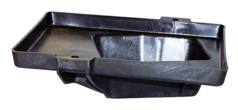 Crown Automotive Battery Trays 52002092 Tray, Plastic, Black Powdercoated, 9.00 in. Width, 11.00 in. Length, Jeep, Each