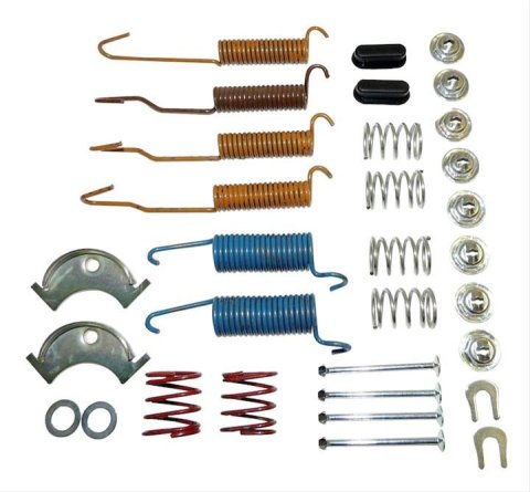 Crown Automotive Drum Brake Hardware Kits 5352476HK Hardware, Rear, Jeep, Kit