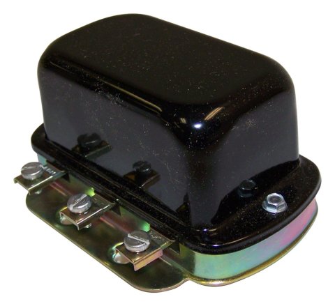 Crown Automotive Voltage Regulators J0923131 Regulator, 6 V, Steel, Black, Jeep, Each