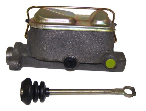 Crown Automotive Brake Master Cylinders for 1984-1989 CHEROKEE, 1986-1989 COMANCHE, 1987-1989 WRANGLER - 83300113 Cylinder, Dual Bowl Design, Cast Iron, Natural, Reservoir, Jeep, Each