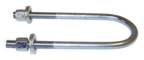 Crown Automotive U-Bolts J0909222 U-Bolt, Leaf Spring, Round, 2.750 in. Width, 7/16-20 in. Thread, Hardware Included, Jeep, Front, Each