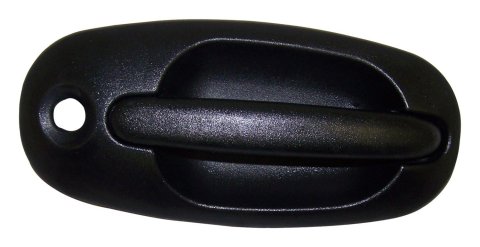 Crown Automotive Inside Door Handles QK02SBK Handle, Exterior, Plastic, Black, Chrysler, Dodge, Plymouth, Passenger Side Front, Each