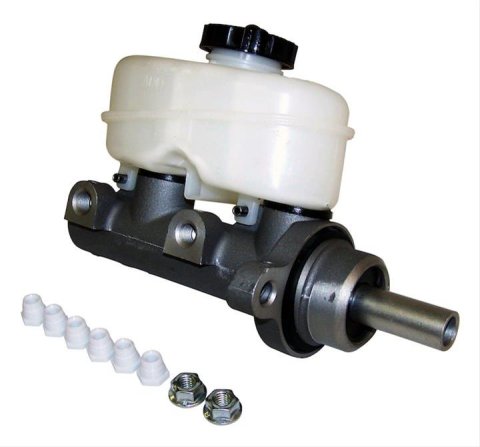 Crown Automotive Brake Master Cylinders for 1997-1998 DAKOTA, 1997-2006 WRANGLER - 4798157 Cylinder, Dual Bowl Design, Aluminum, Natural, Dodge, Jeep, Each