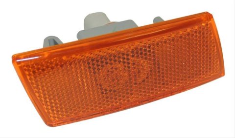 Crown Automotive Side Marker Lights for 2005-2013 300 - 4805860AA Lamp, Amber Lens, Passenger Front, Chrysler, Each