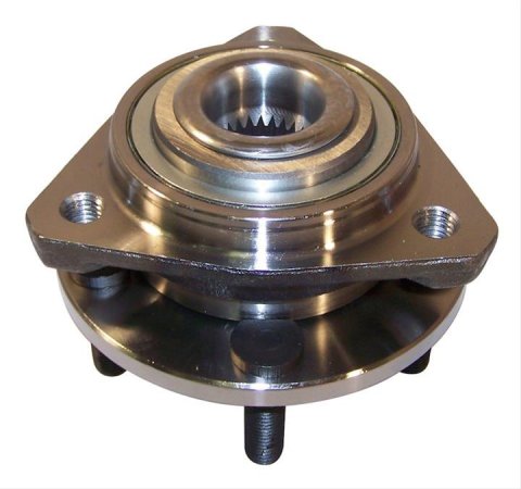 Crown Automotive Wheel Bearing and Hub Assemblies 4593777 Assembly, Front, Steel, Natural, Chrysler, Dodge, Plymouth, Each